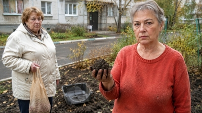 Я сунула ком грязи в карман ее светлого пальто: &laquo;Это первый взнос&raquo;